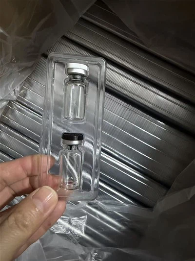 2-balení 3ml lahvička Plastová podnos